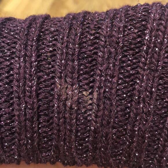 Express Open Knit Wine Maroon Sweater Size XS - Picture 10 of 10